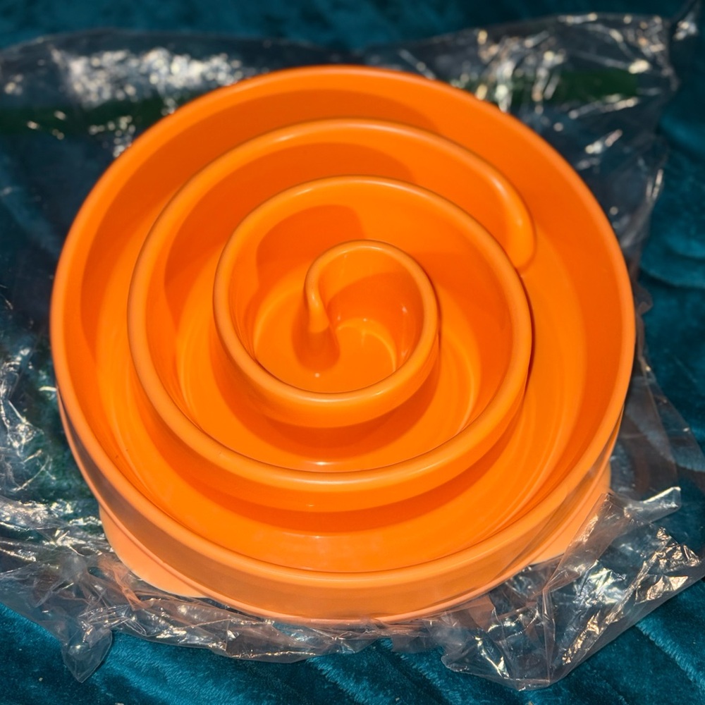 Outward hound large slow feeder puzzle dog bowl new